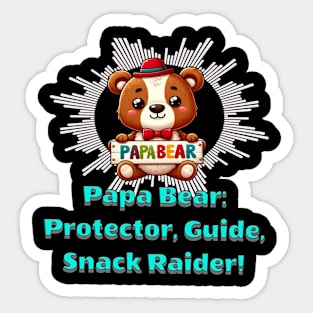 Papa Bear 1.0 Sticker